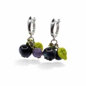 Wild Blueberry Earrings
