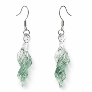 Vine Earrings — Verdant Mist