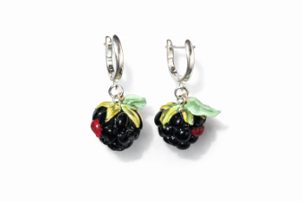 Wild Blackberry Earrings