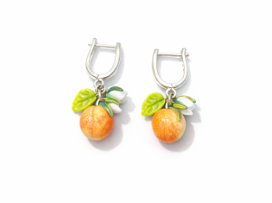 Peach Blossom Earrings