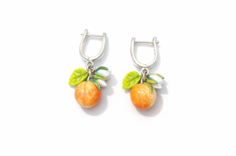 Peach Blossom Earrings