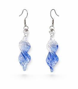 Vine Earrings — Azure Drift