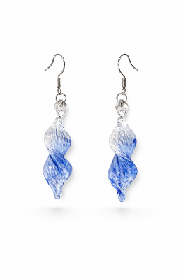 Vine Earrings — Azure Drift