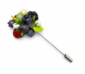 Mixed Berry Brooch