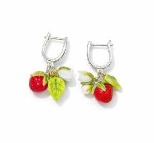 Strawberry Blossom Earrings