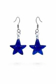 Star Earrings — Midnight Tide