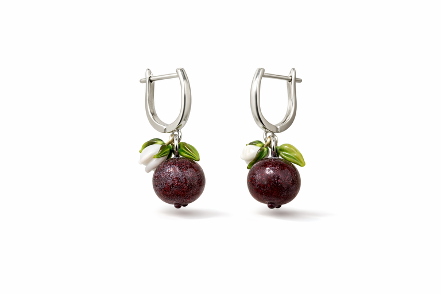 Saskatoon Berry Earrings