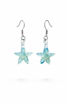 Star Earrings — Celestial Foam