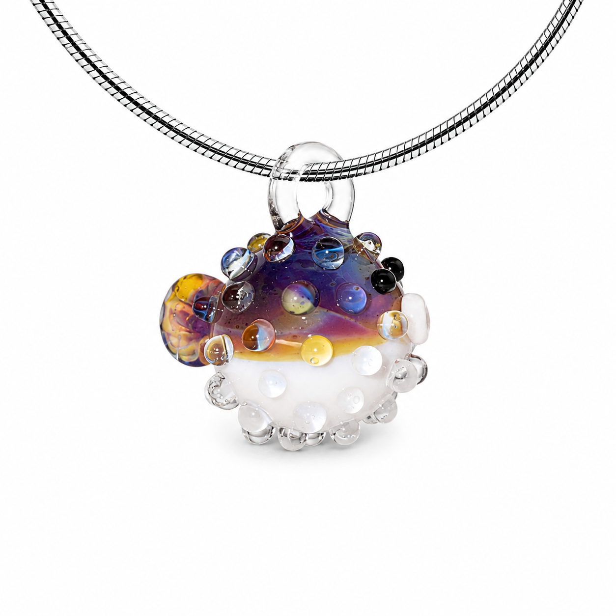 Puffer Fish Necklace - Aurora Reef