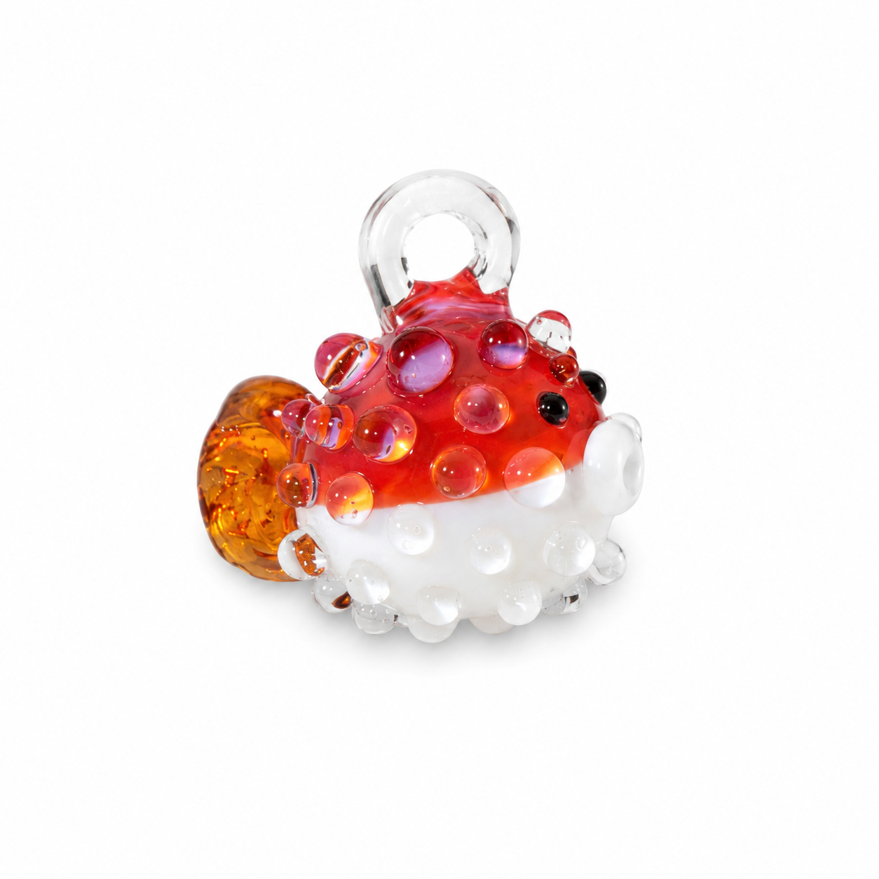Puffer Fish Necklace - Coral Reef