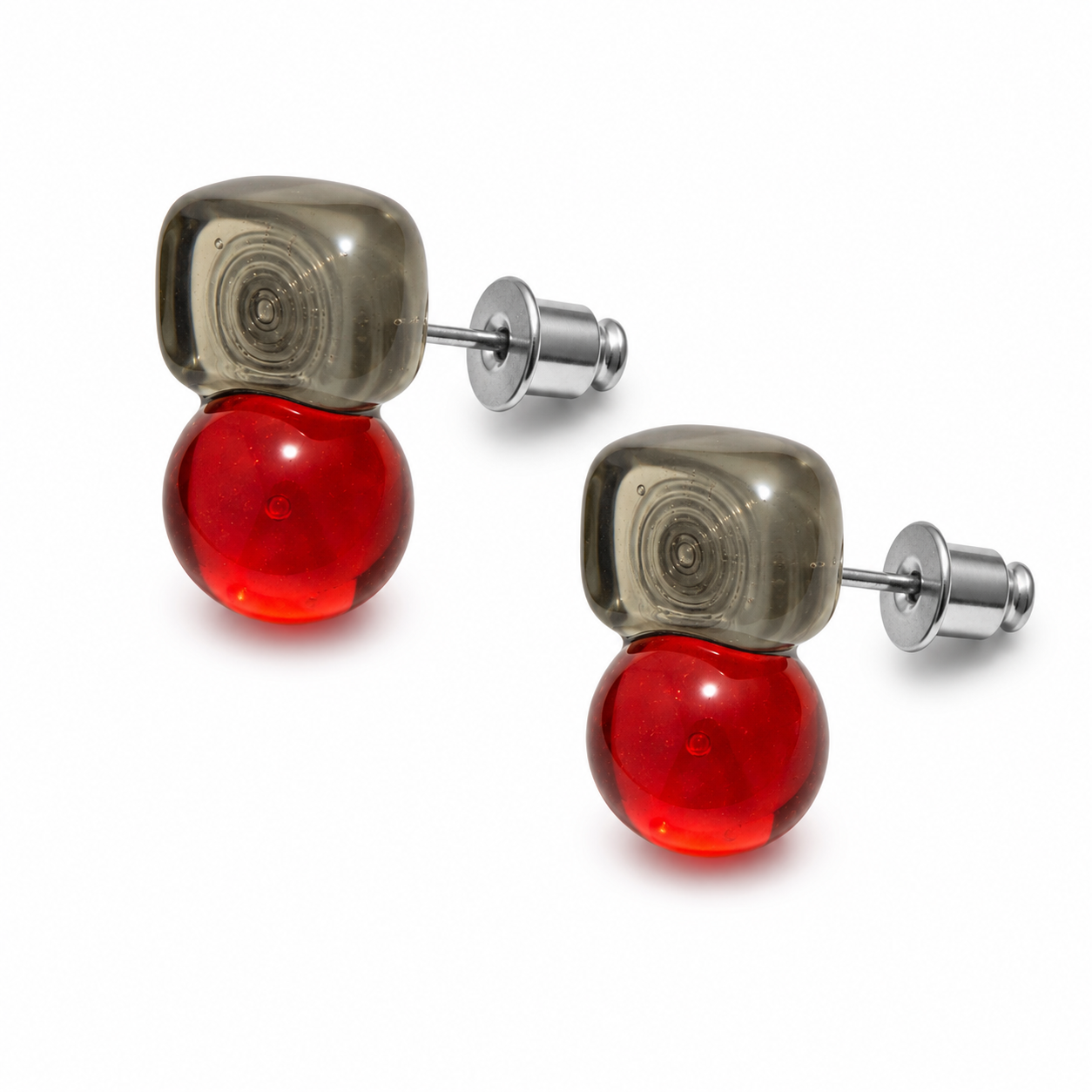 Stonehenge Stud Earrings — Ember Eclipse