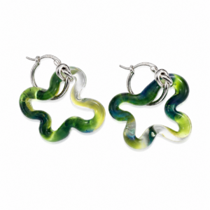 Creek Line Earrings – Forest Stream