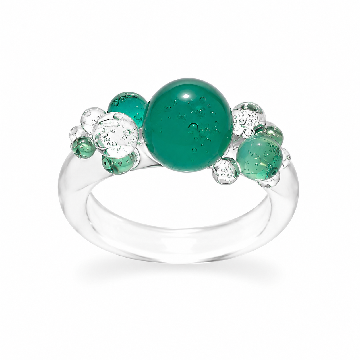 Raindrops Ring – Lagoon Rain