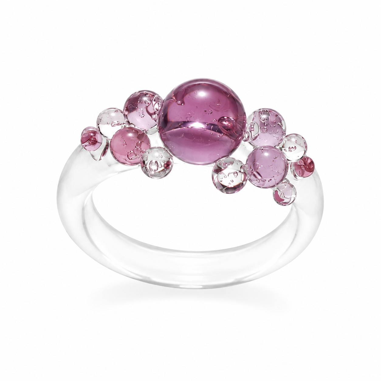Raindrops Ring — Lilac Rain