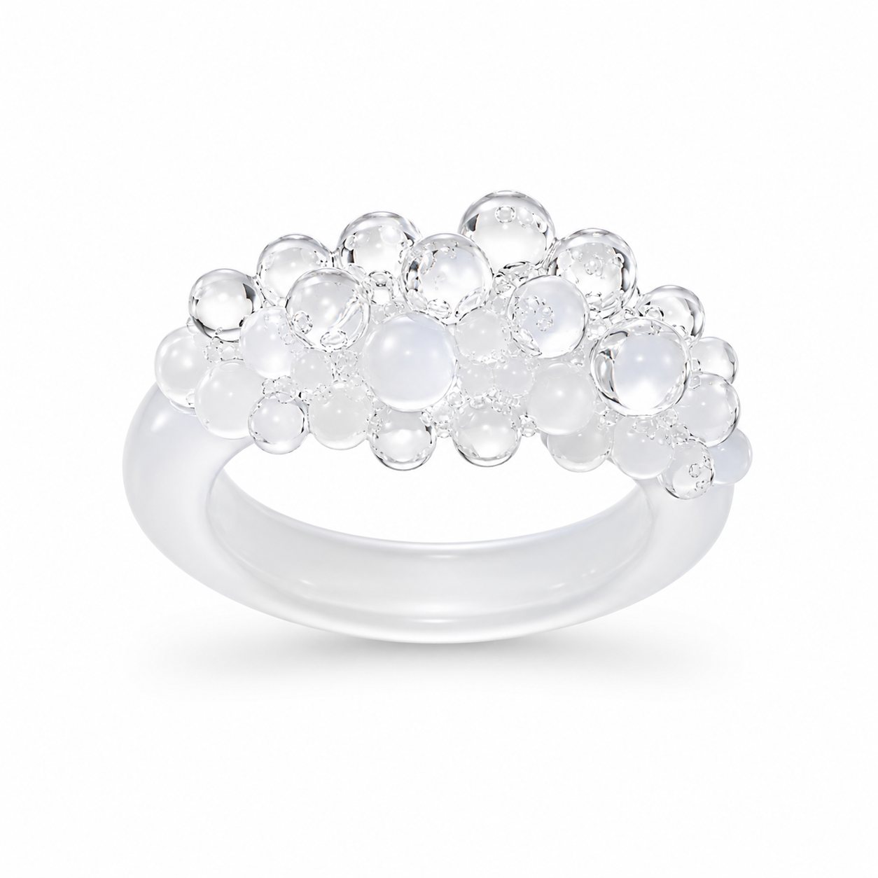 Dewdrops Ring – Morning Mist