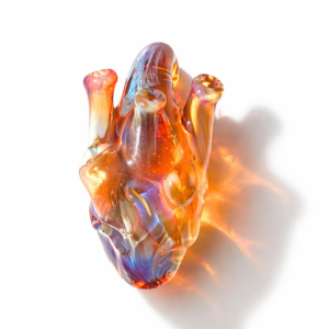 Anatomical Heart Necklace — Solaris Flow
