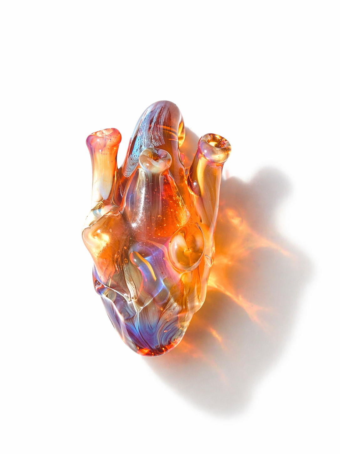 Anatomical Heart Necklace — Solaris Flow - Image 2