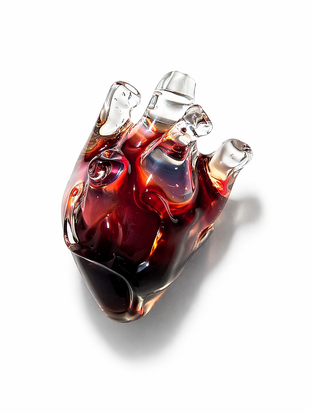 Anatomical Heart Necklace — Veiled Pulse - Image 2