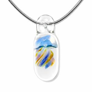 Capsule Jellyfish Necklace — Aurora Current