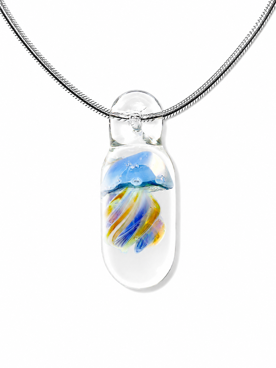 Capsule Jellyfish Necklace — Aurora Current