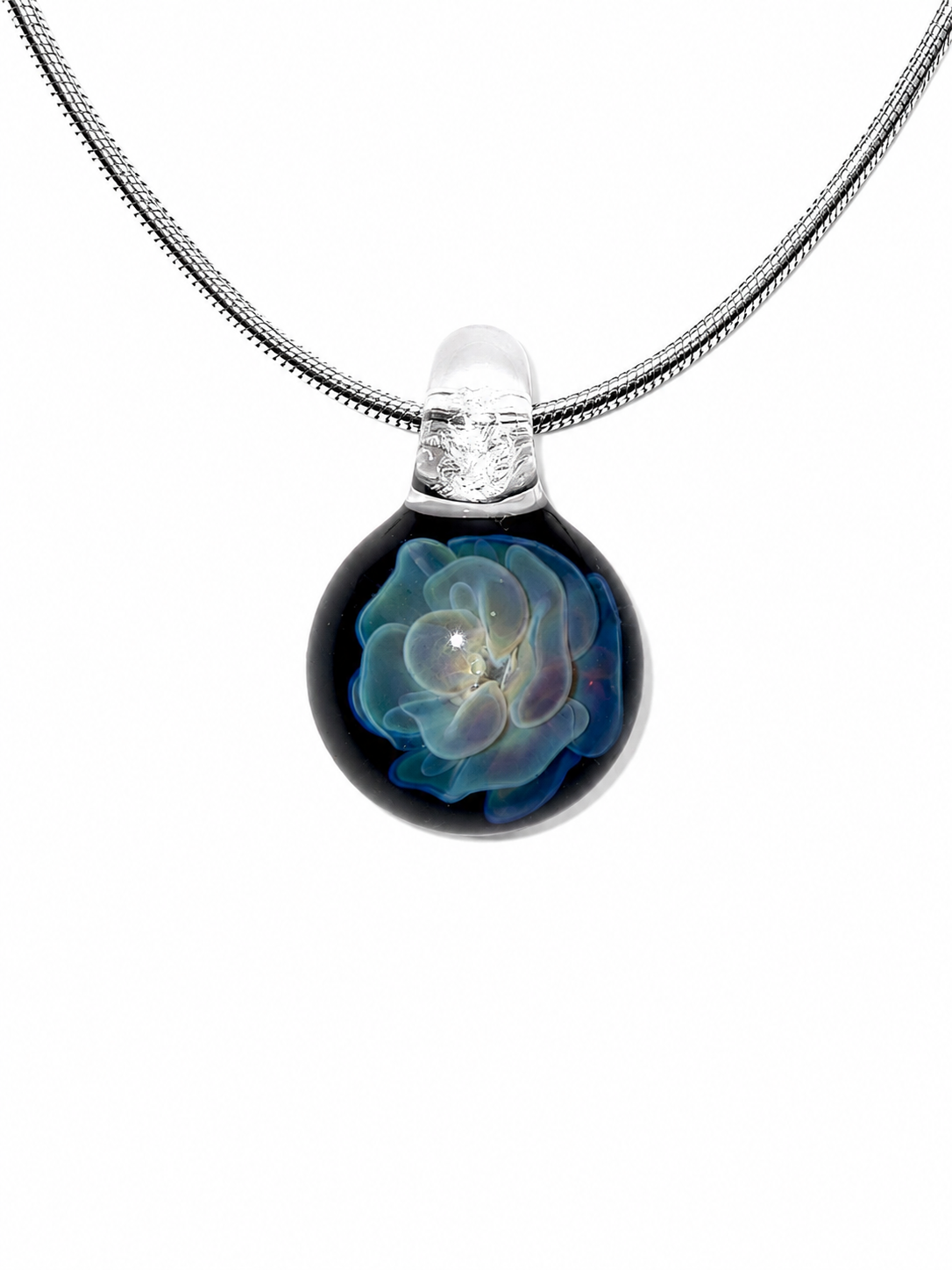 Forever Flower Necklace — Deep Sea Bloom