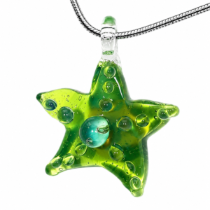 Starfish Necklace – Emerald Kelp