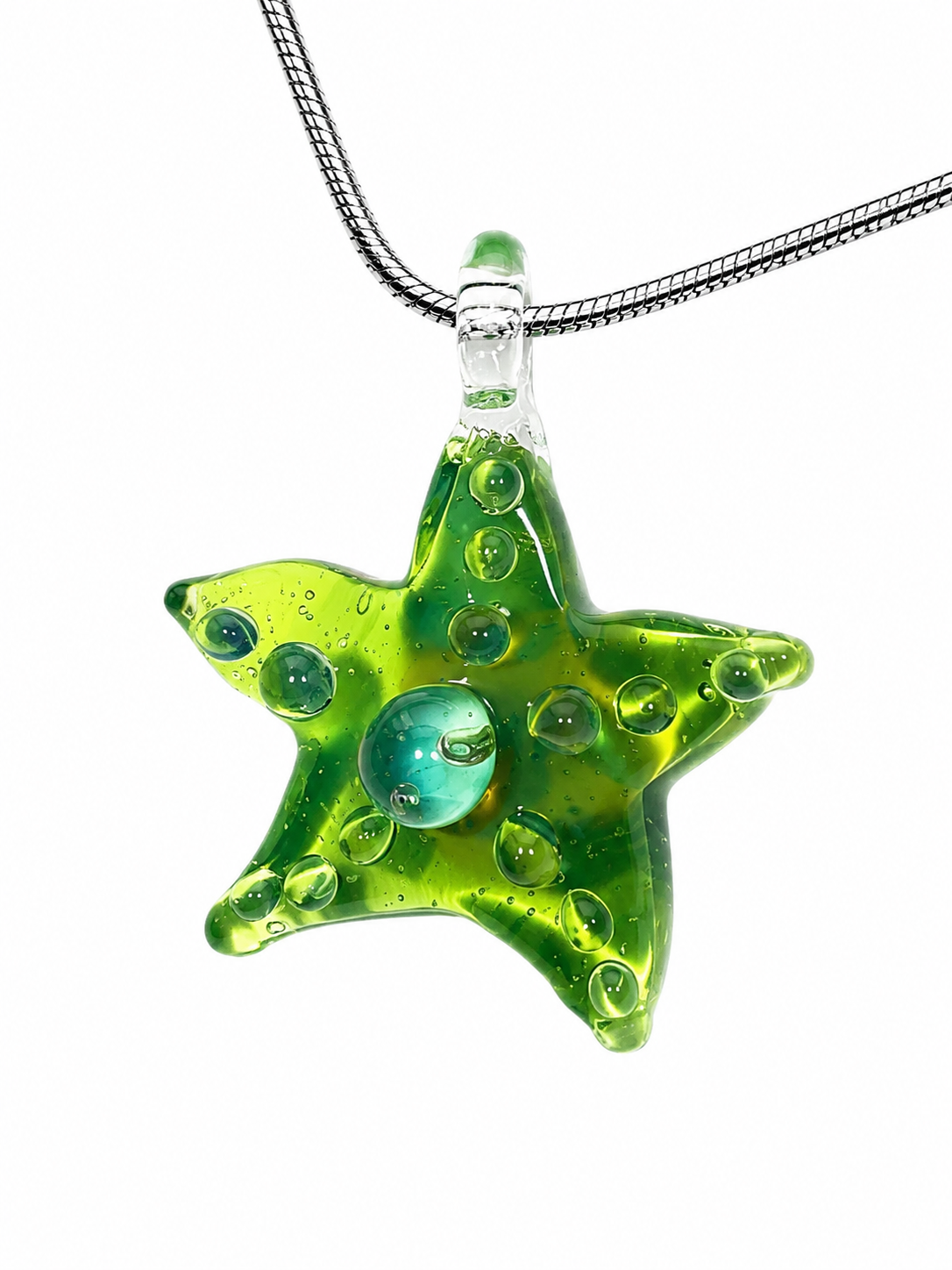 Starfish Necklace – Emerald Kelp