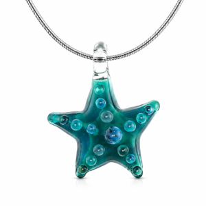 Star Fish Necklace – Lagoon Blue
