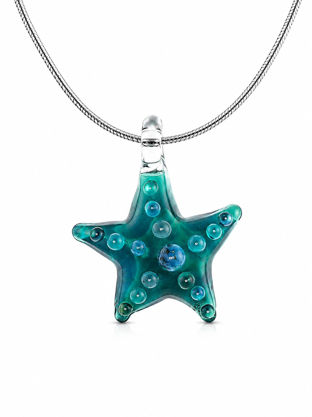 Star Fish Necklace – Lagoon Blue