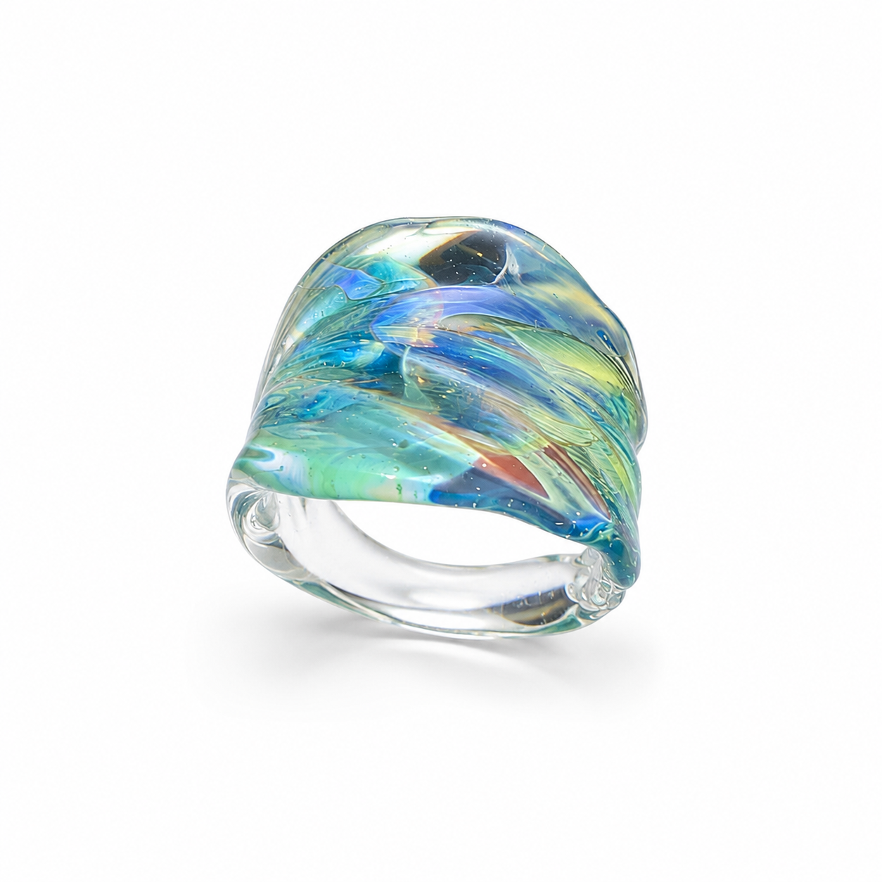 Leaf Ring - Translucent