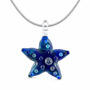 Star Fish Necklace – Midnight Blue