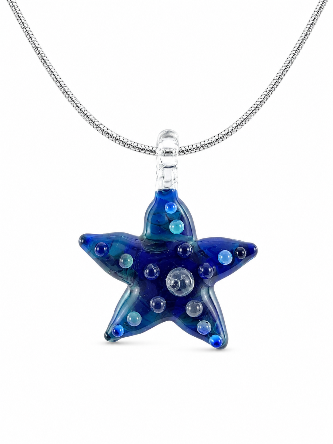 Star Fish Necklace – Midnight Blue