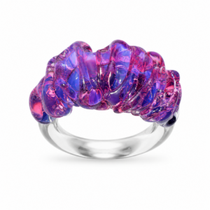 Wave Ring — Orchid Tide