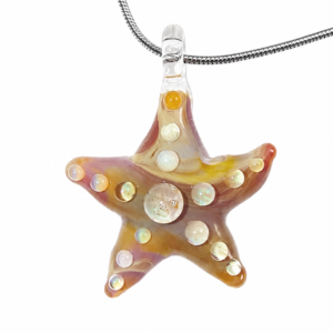 Starfish Necklace – Sandstone Glow