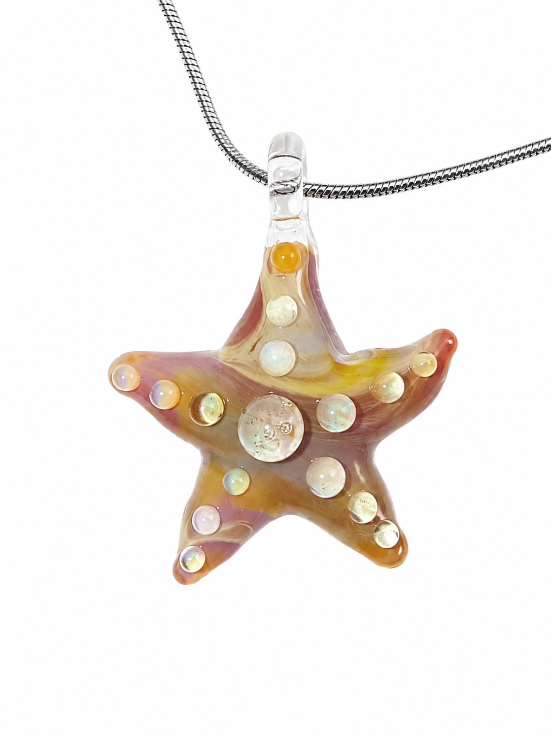Starfish Necklace – Sandstone Glow