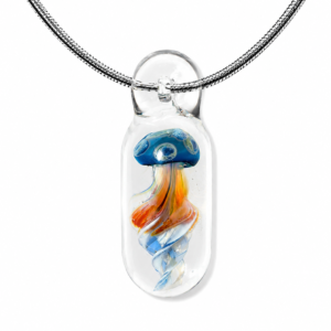 Capsule Jellyfish Necklace — Sunlit Current