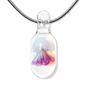 Capsule Jellyfish Necklace — Twilight Lagoon