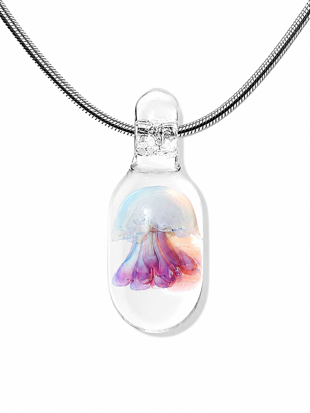 Capsule Jellyfish Necklace — Twilight Lagoon