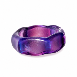 Bolt Ring — Electric Violet