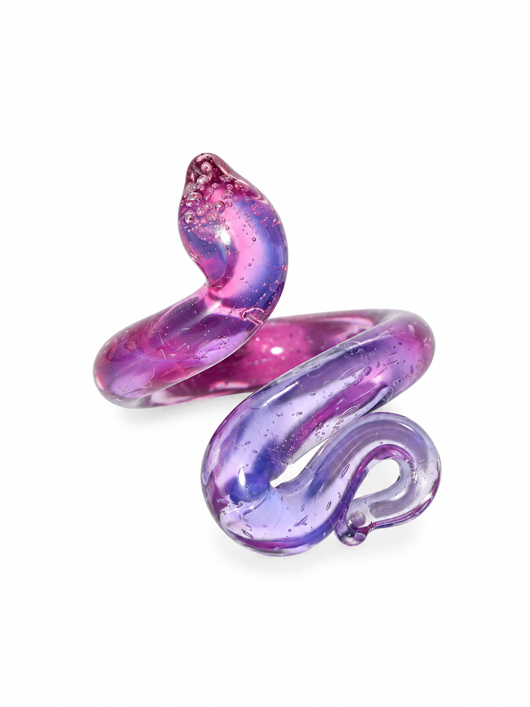 Snake Ring — Lavender Haze