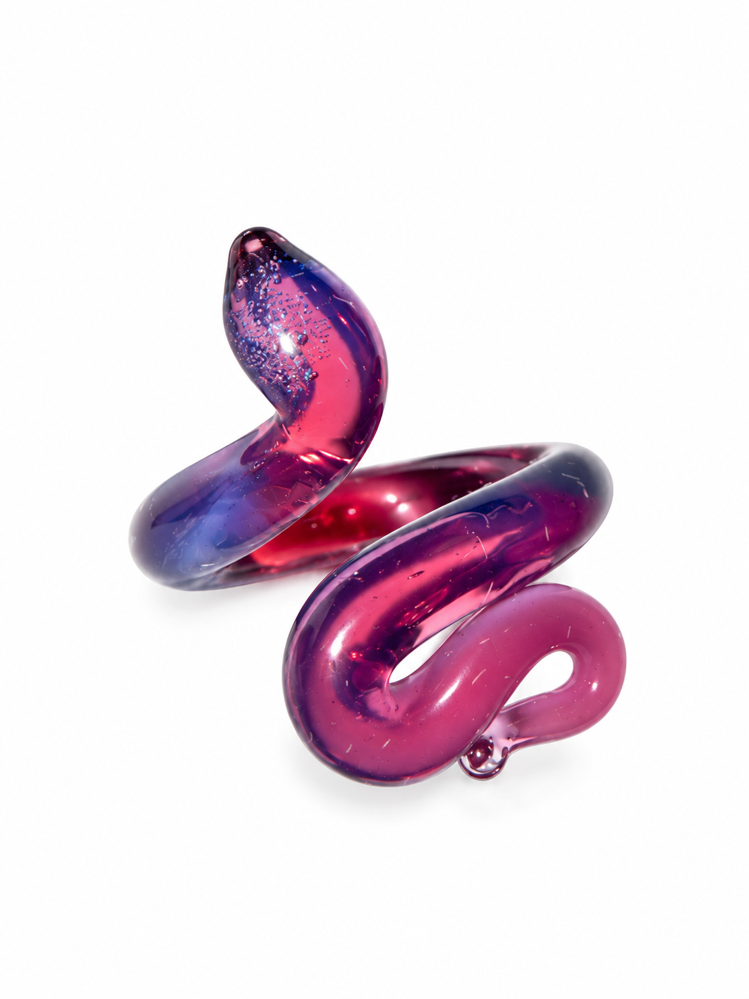 Snake Ring — Midnight Berry