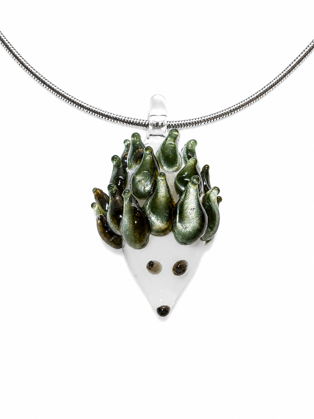 Hedgehog Necklace — Mosslight