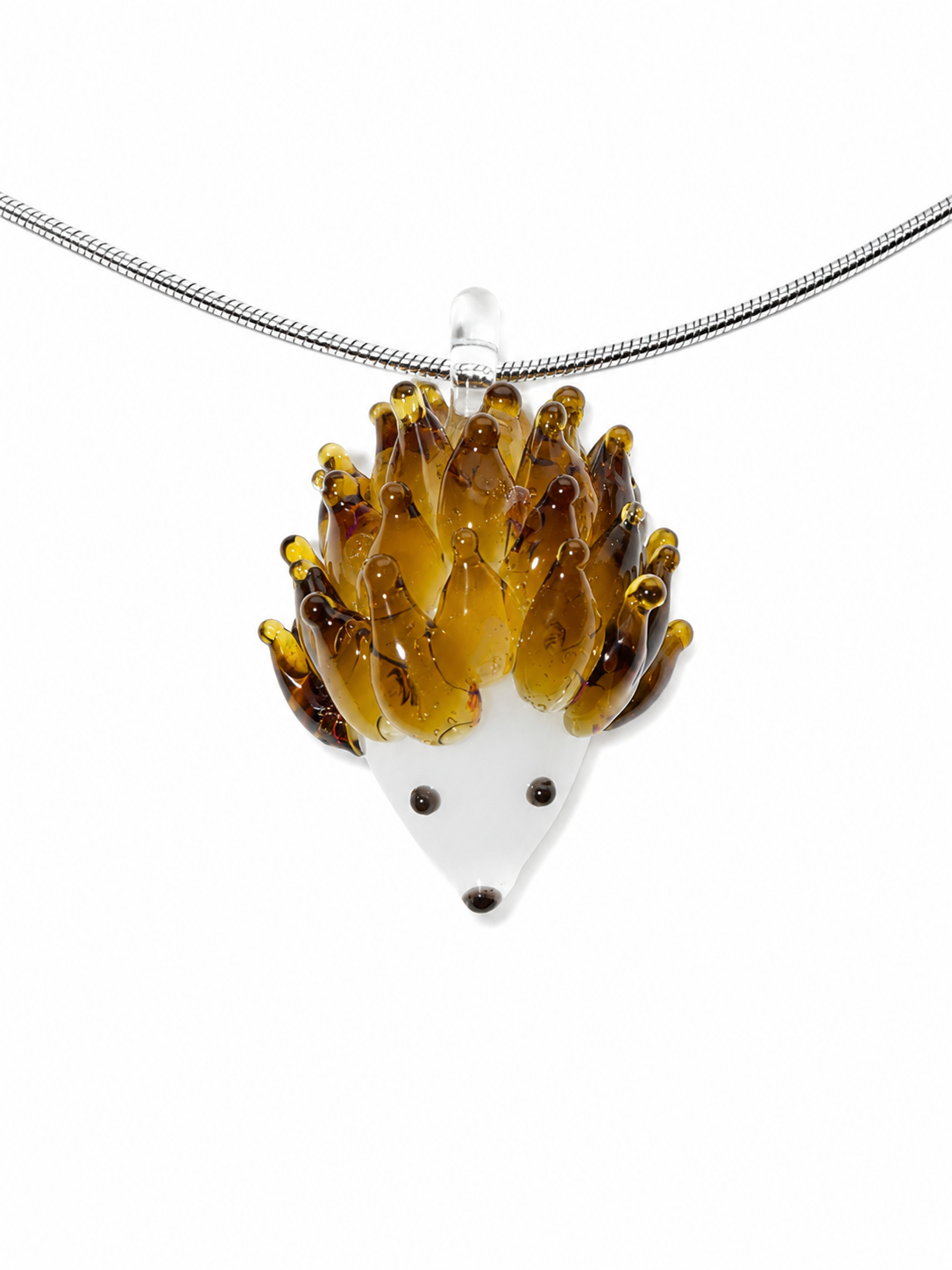Hedgehog Necklace — Woodland Honey